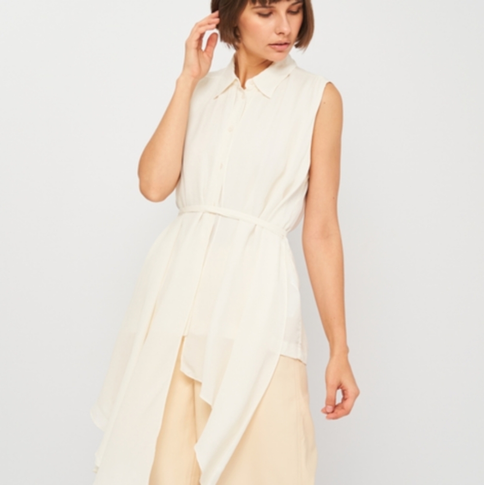 Zara asymetric blouse